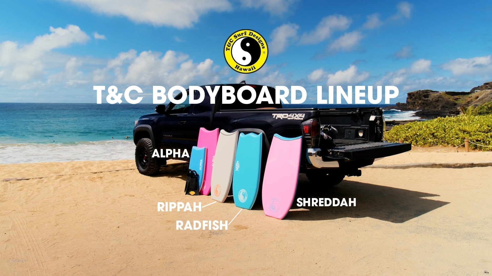 T&C Bodyboard Lineup – T&C Surf Designs