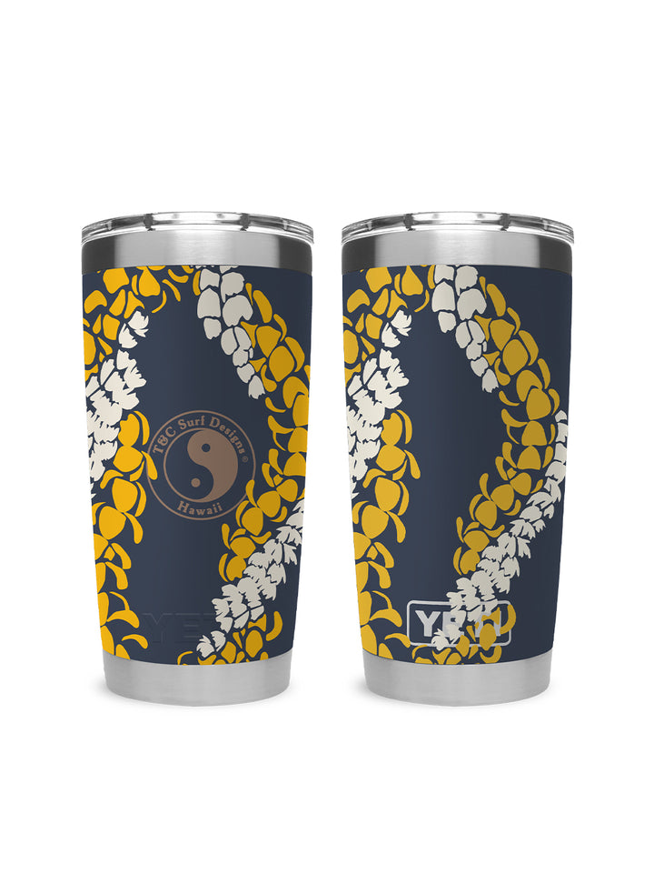 T&C Surf Designs T&C Surf 20 oz Lei'd Back Tumbler Yeti, Navy