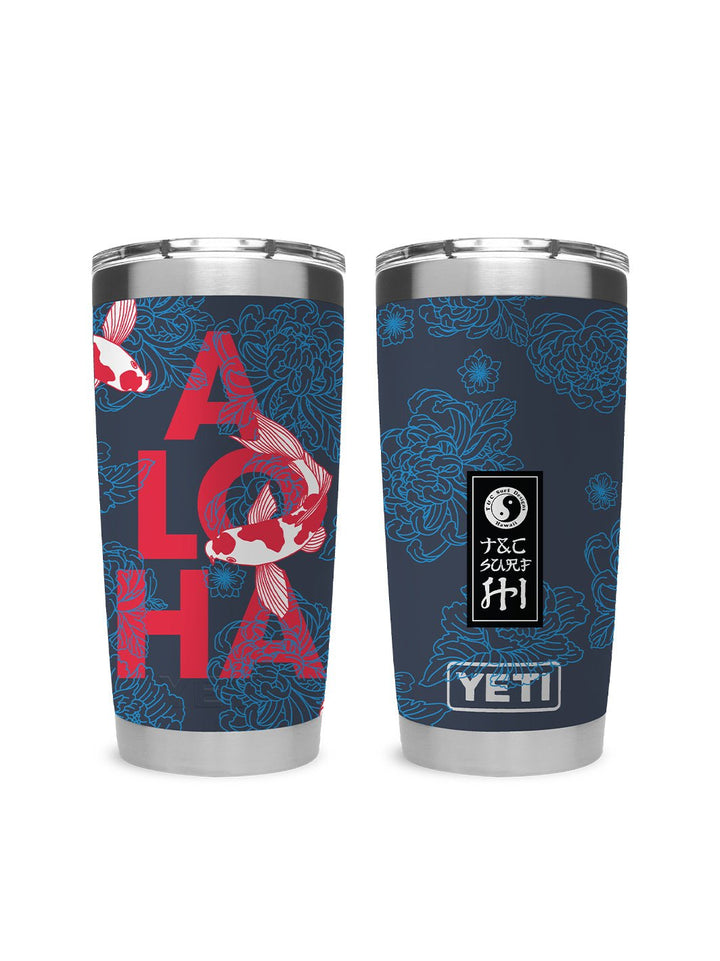 T&C Surf Designs T&C Surf 20 oz Koiloha Tumbler Yeti, Navy