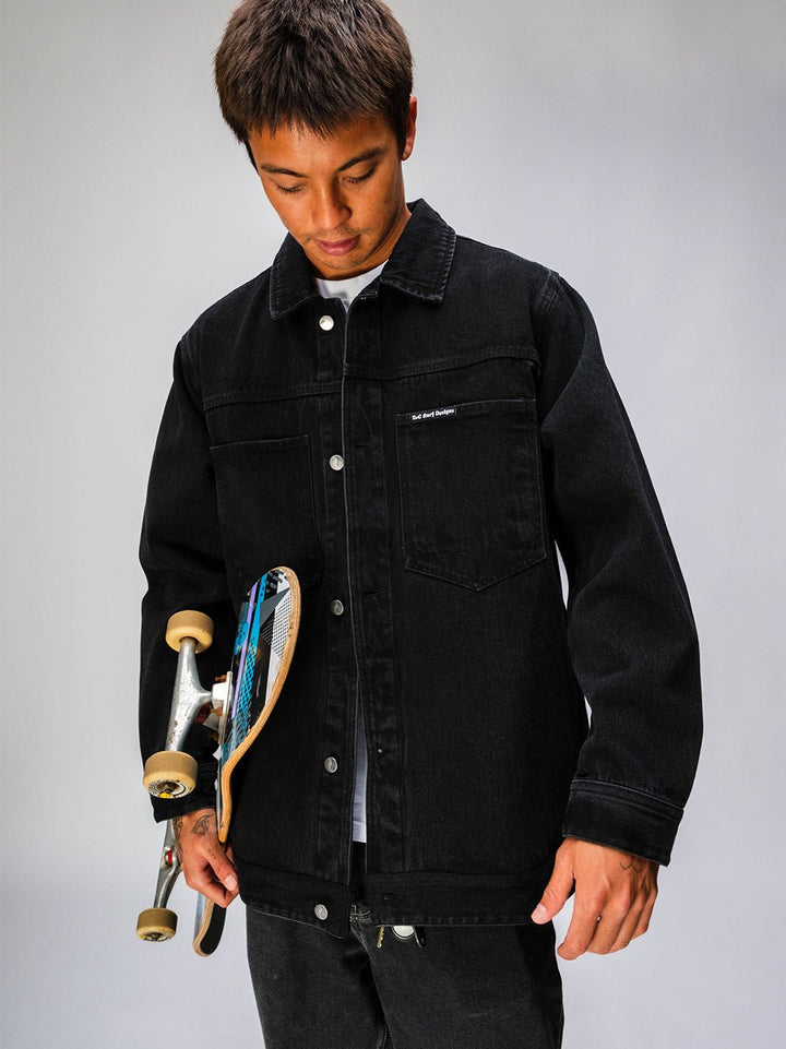T&C Surf Designs Europe Washed Denim Jacket,