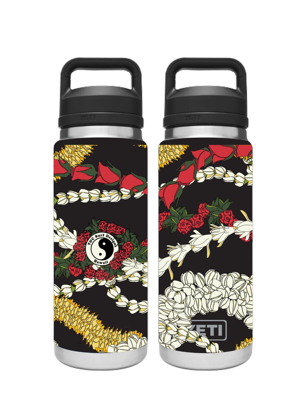 T&C Surf 26 oz Circle Lei Rambler Yeti Bottle with Chug Cap – T&C