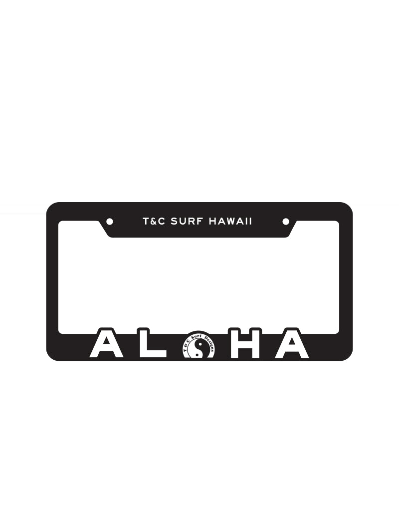 T&C Surf Designs Big Aloha License Plate,
