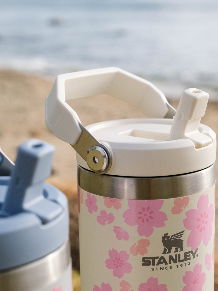 T&C Surf Designs T&C Surf 30 oz Cute Sakura Stanley The IcefIow™ Flip Straw Tumbler,