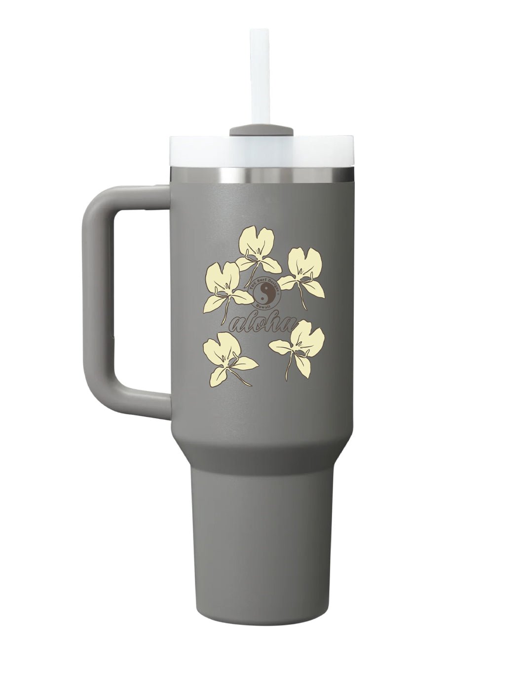 T&C Surf 30 oz White Ginger Stanley Quencher H2.0 Flowstate