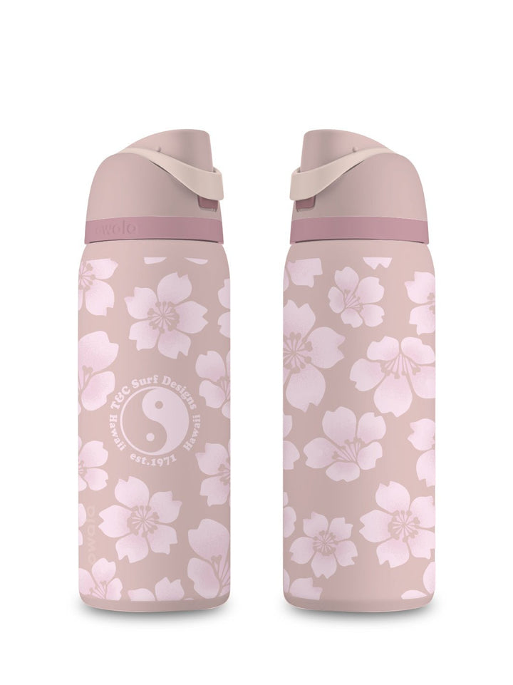 T&C Surf Designs T&C Surf 32 oz Throwback Sakura Owala, Rose Quartz