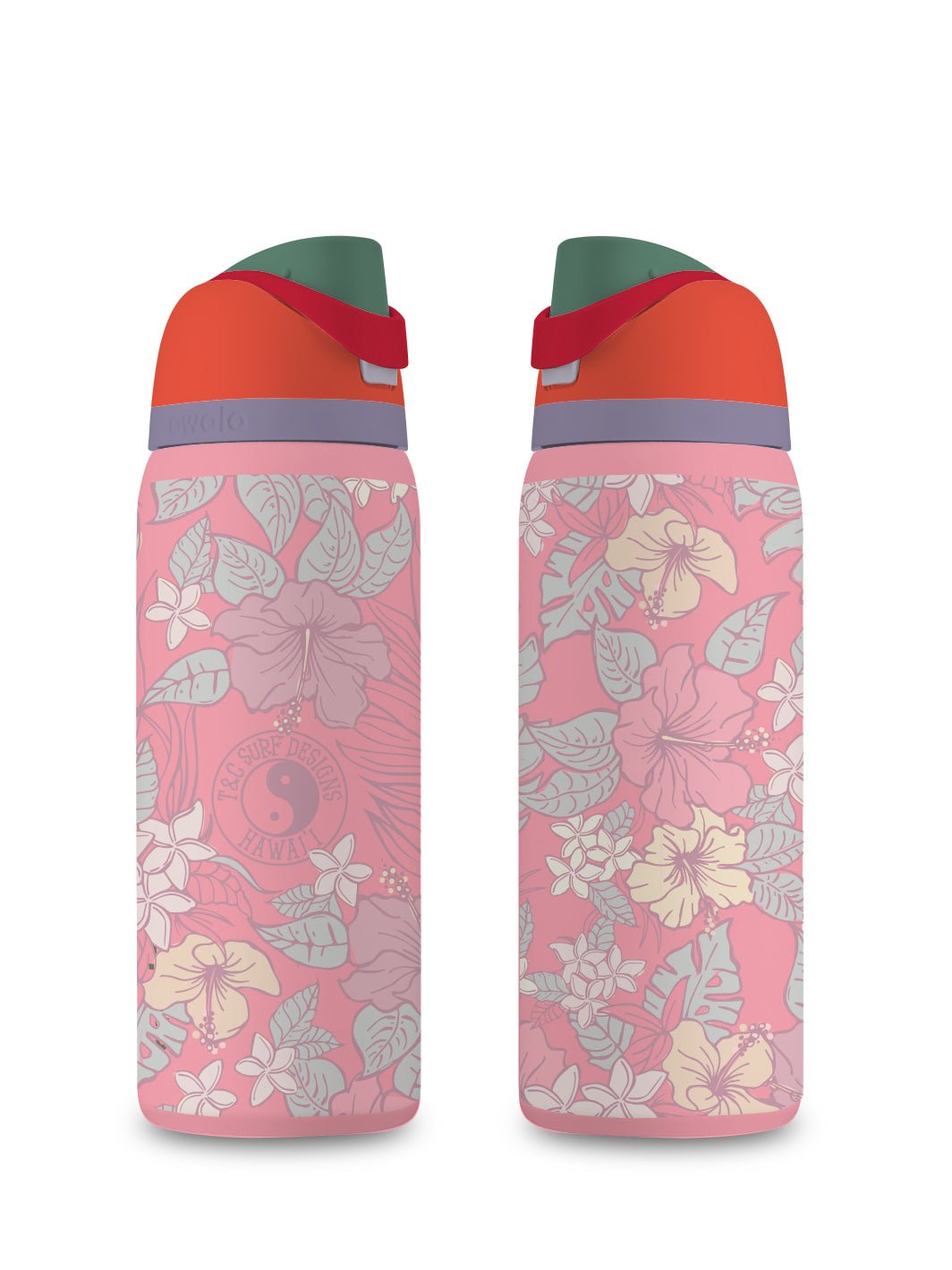 T&C Surf 32 oz Pua Ting Owala – T&C Surf Designs