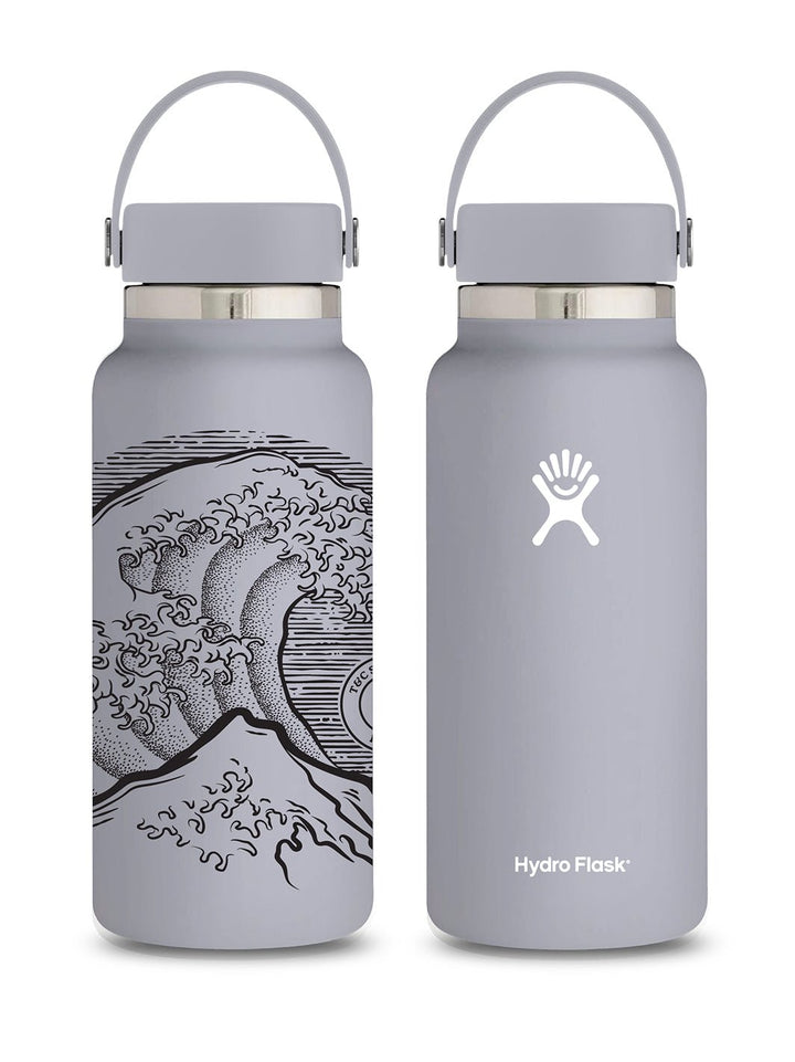 T&C Surf Designs T&C Surf 32 oz Stoked Hokusai Hydro Flask, Surf