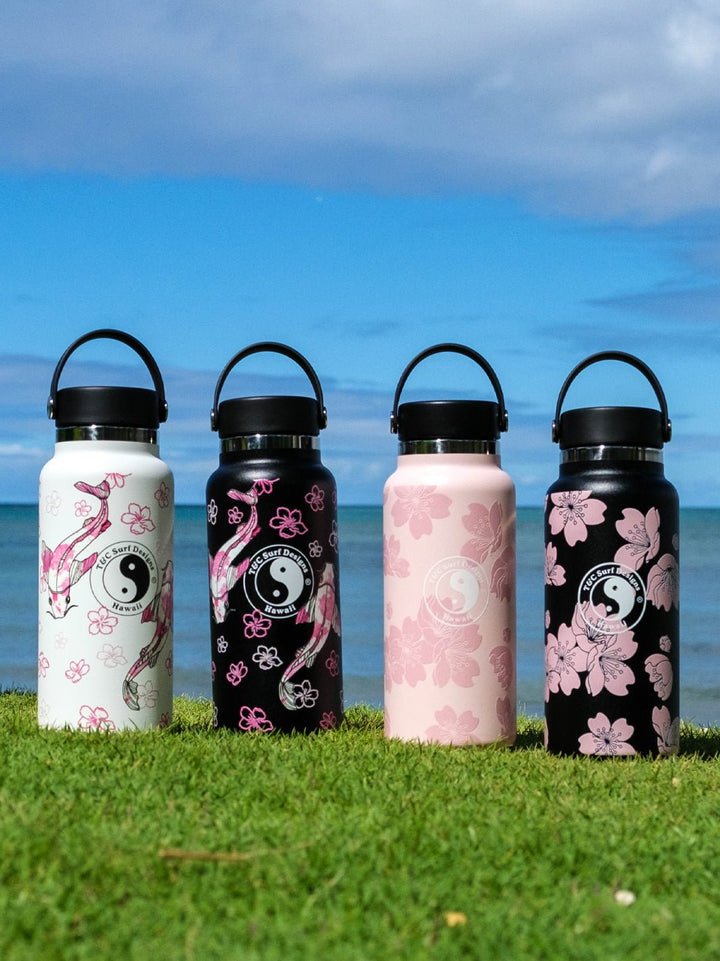 T&C Surf Designs T&C Surf 32 oz Sakura Koi Hydro Flask,