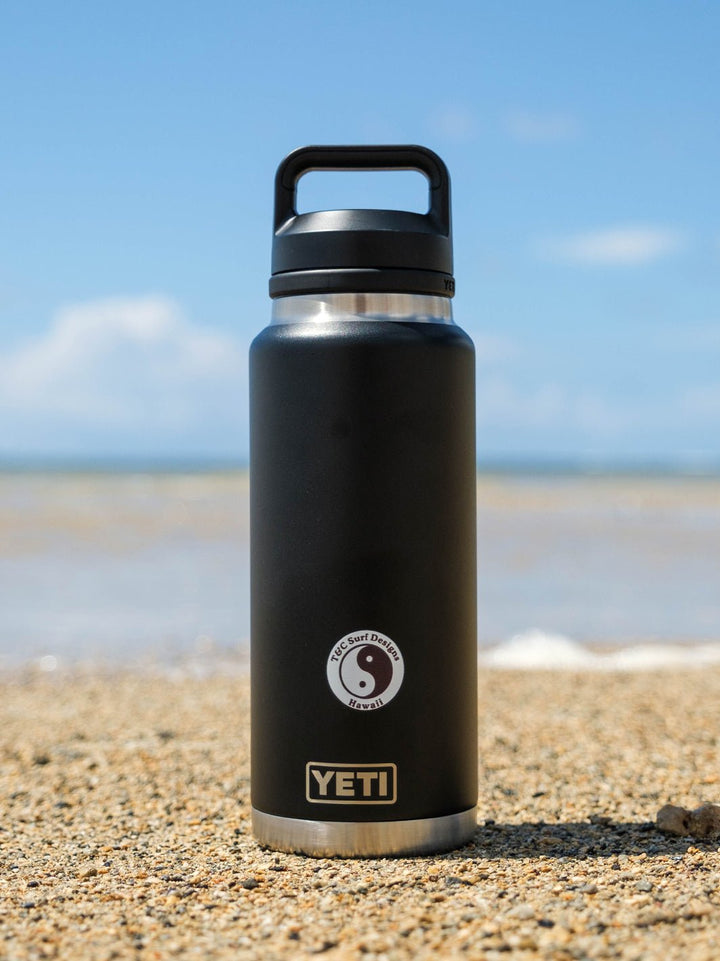 T&C Surf Designs T&C Surf 36 oz Supa Native Rambler Yeti Bottle with Chug Cap,