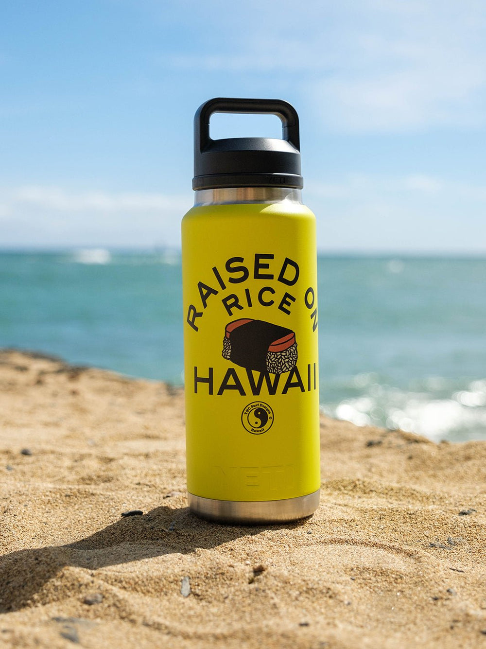 T&C Surf Designs T&C Surf 36 oz Rice Made Rambler Yeti Bottle with Chug Cap,