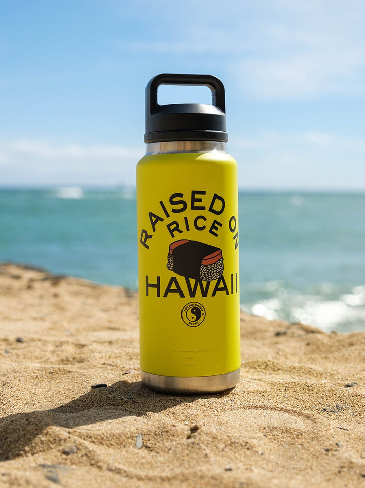 T&C Surf Designs T&C Surf 36 oz Rice Made Rambler Yeti Bottle with Chug Cap,