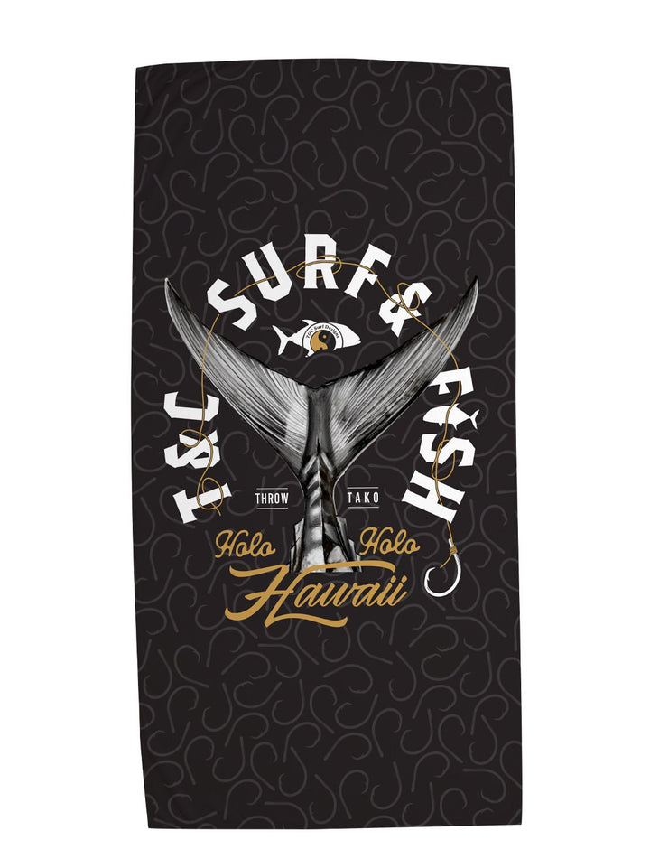 T&C Surf Designs Throw Tako Microfiber Towel,