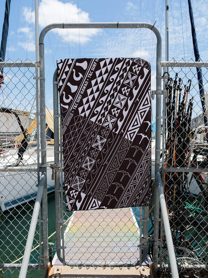 T&C Surf Designs Iwa Tapa Microfiber Towel,