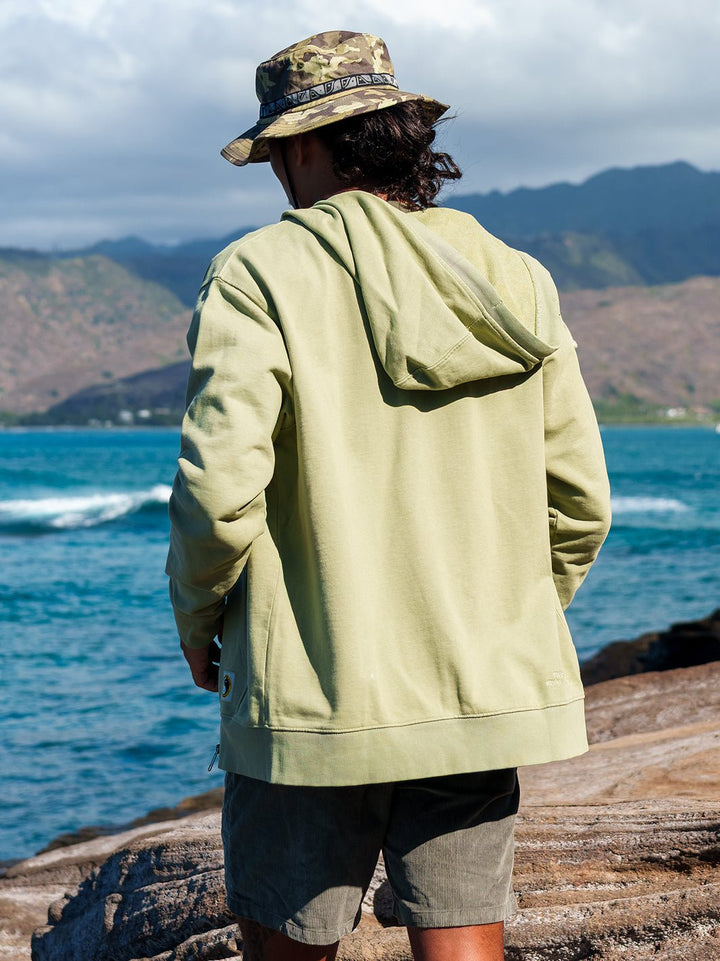 T&C Surf Designs Europe Plain Zip Hoodie,