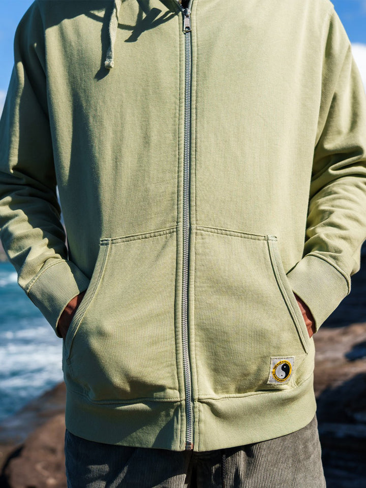 T&C Surf Designs Europe Plain Zip Hoodie,