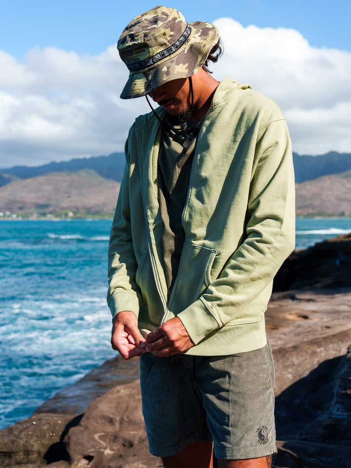 T&C Surf Designs Europe Plain Zip Hoodie,