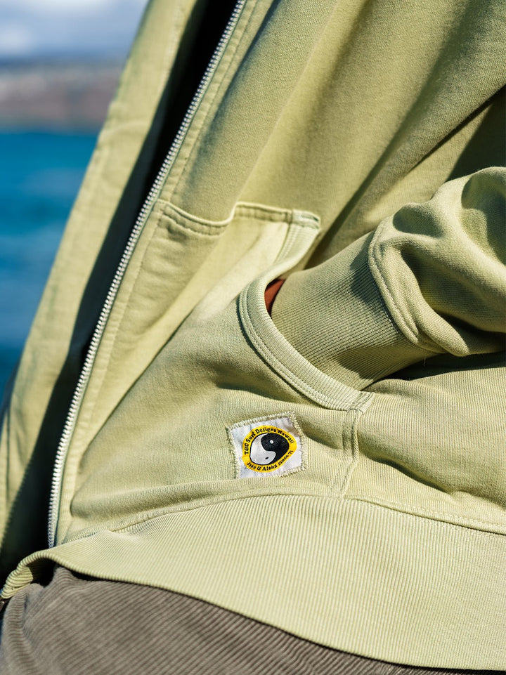 T&C Surf Designs Europe Plain Zip Hoodie,