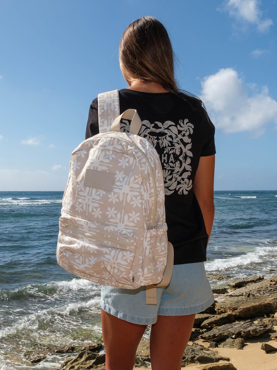 T&C Surf x Aloha Collection Tiare Quilt Backpack – T&C Surf Designs