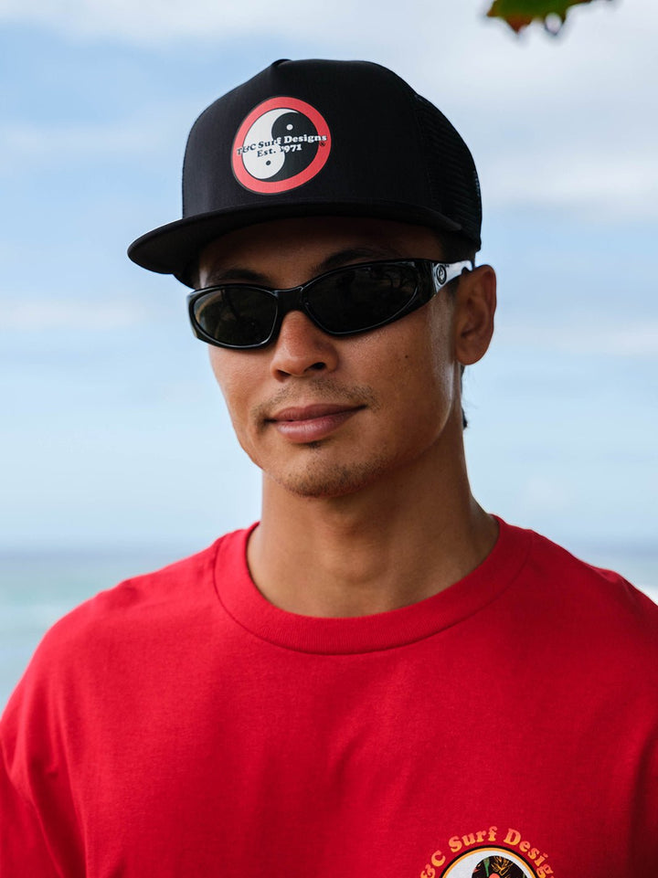 T&C Surf Designs Retro Neon Trucker Cap,