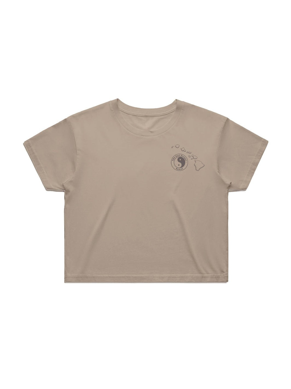 Hawaii Map Crop Tee - T&C Surf Designs