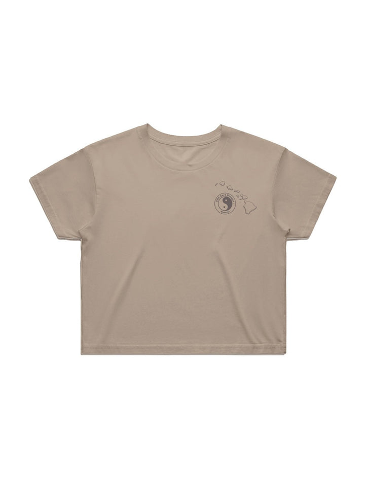 Hawaii Map Crop Tee - T&C Surf Designs