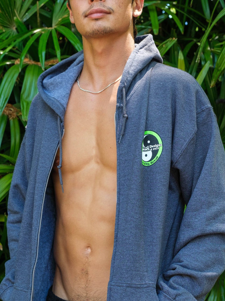 T&C Surf Designs T&C Surf Standard Neon Zip Hoodie,