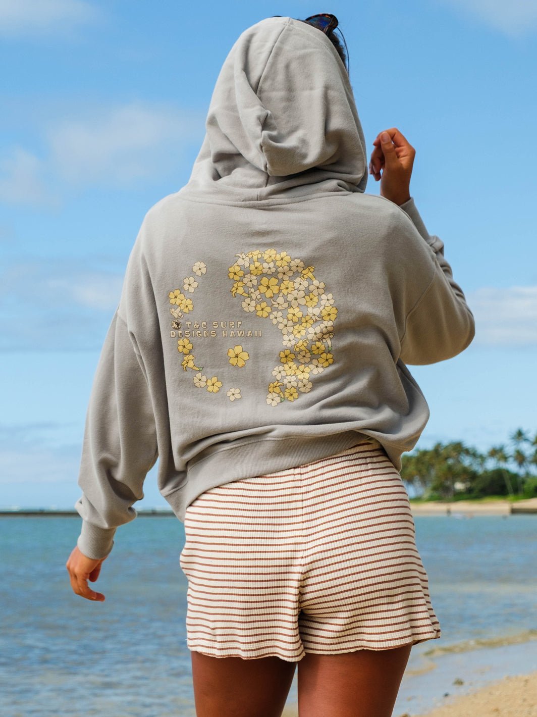 Puakenikeni Logo Pullover Hoodie – T&C Surf Designs