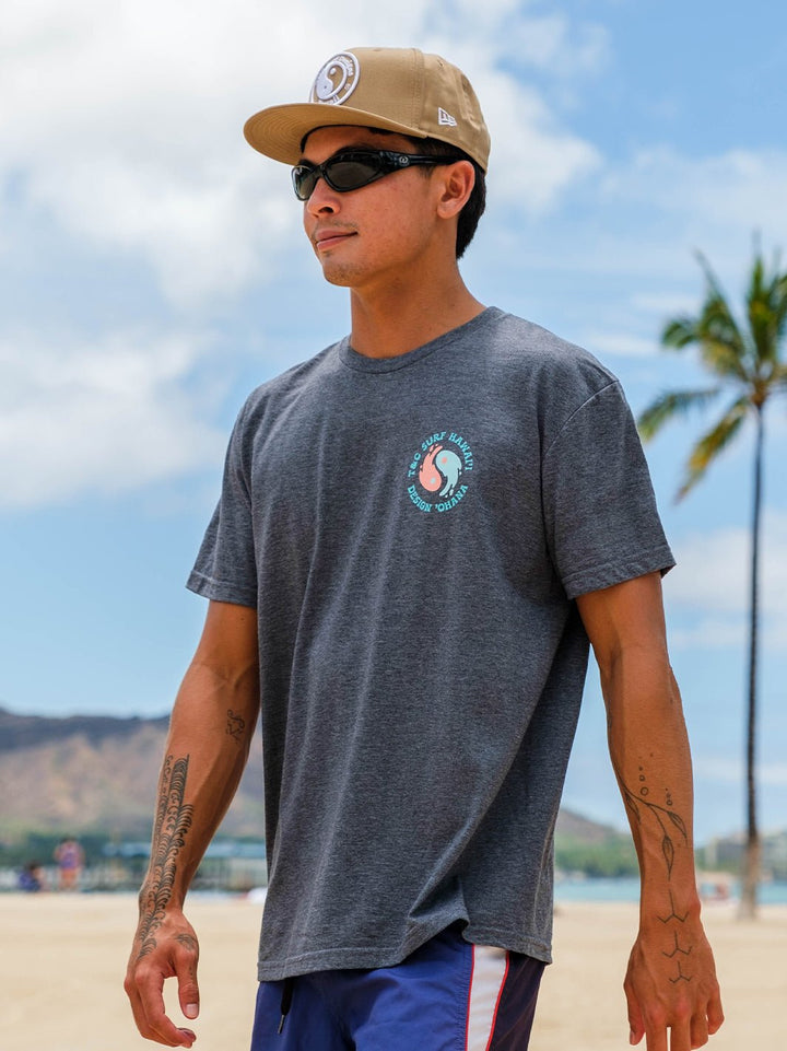 T&C Surf Designs Raised Logo New Era Snapback Cap,