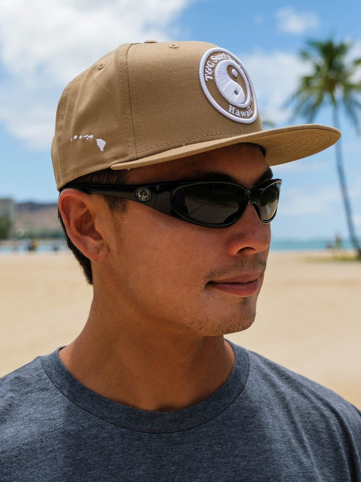 T&C Surf Designs Raised Logo New Era Snapback Cap,