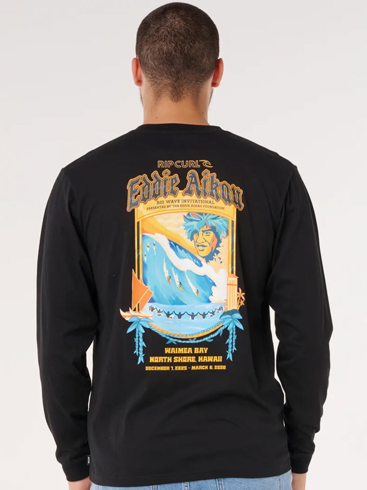 Eddie Would Go Poster Art Long Sleeve
