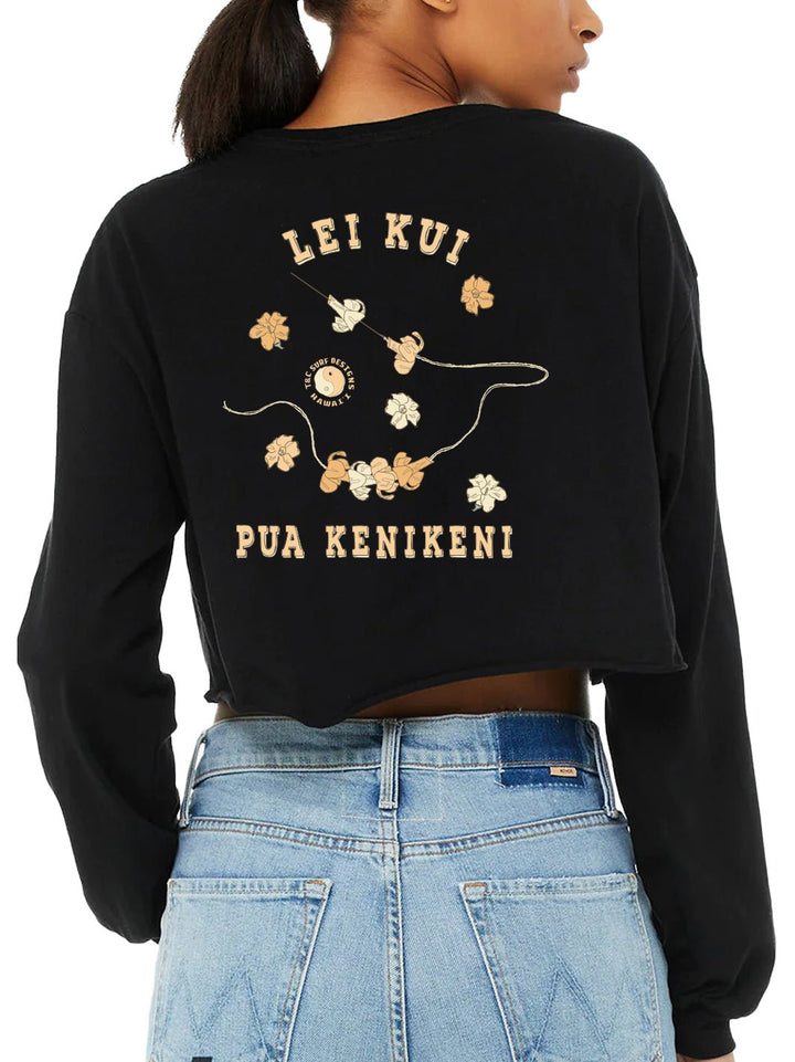 T&C Surf Designs Lei Kui Crop Long Sleeve,