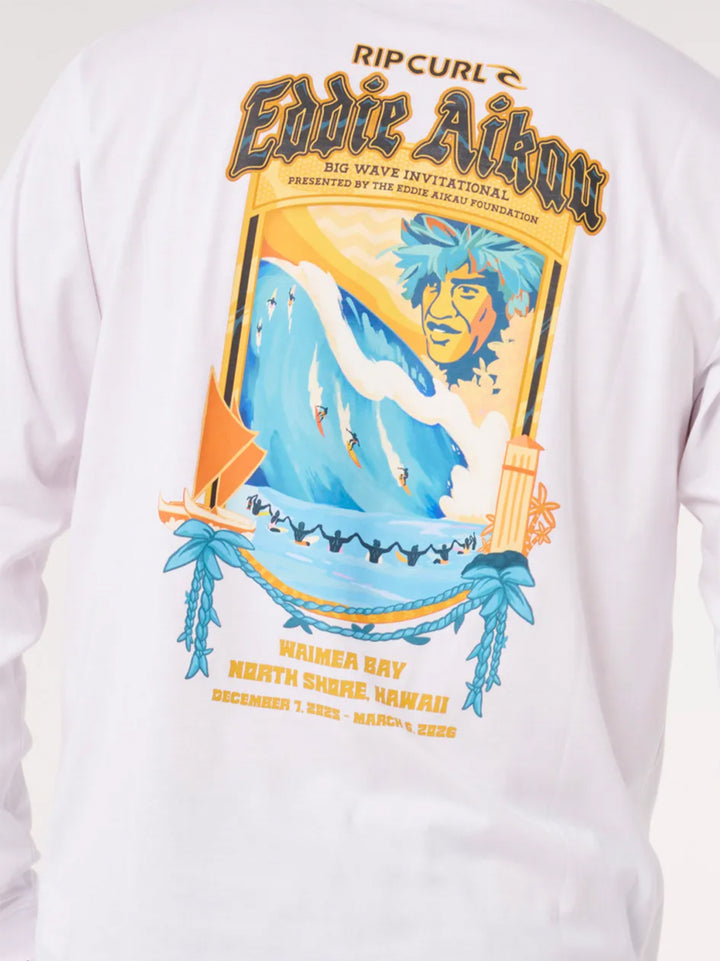 Eddie Would Go Poster Art Long Sleeve