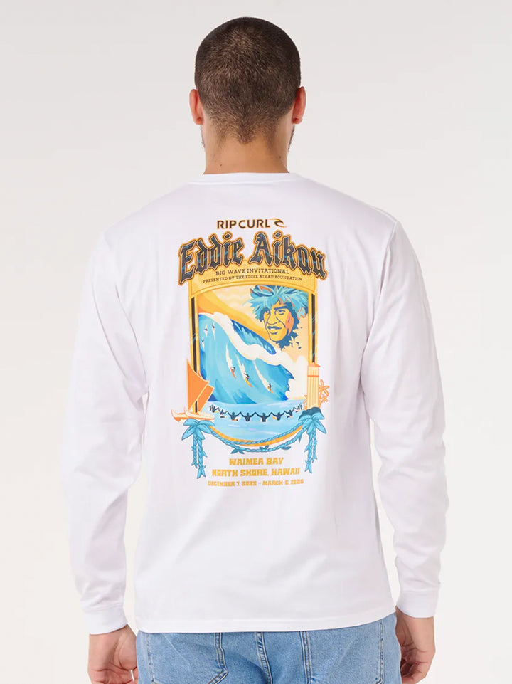 Eddie Would Go Poster Art Long Sleeve