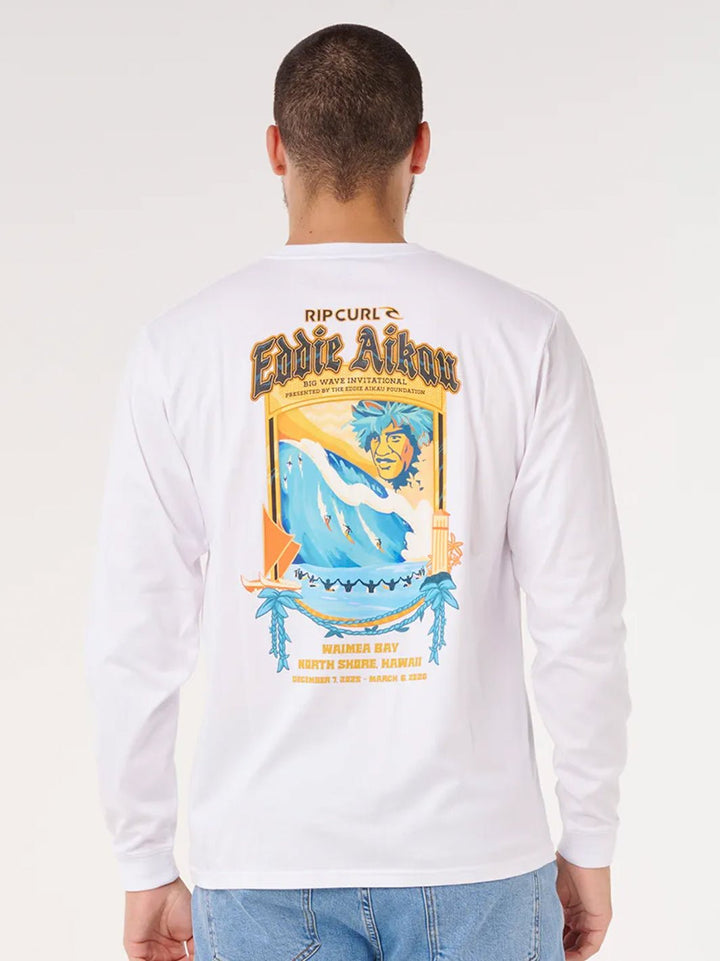 Eddie Would Go Poster Art Long Sleeve - T&C Surf Designs