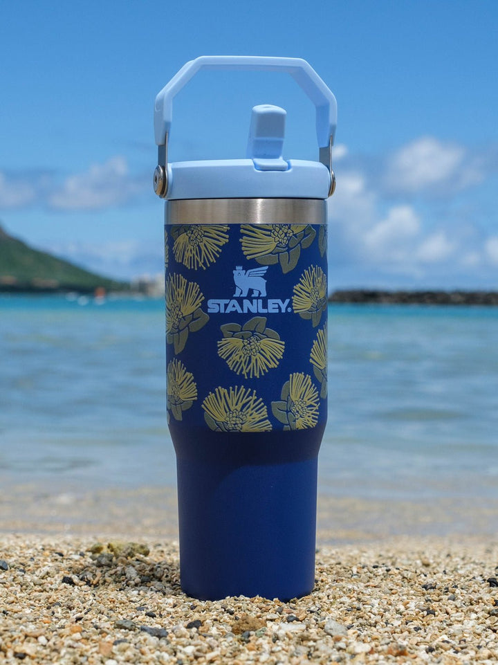 T&C Surf Designs T&C Surf 30 oz Ohia Aloha Stanley The IcefIow™ Flip Straw Tumbler,
