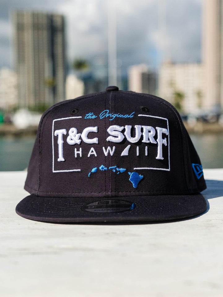 T&C Surf Designs In Frame New Era Cap, Navy