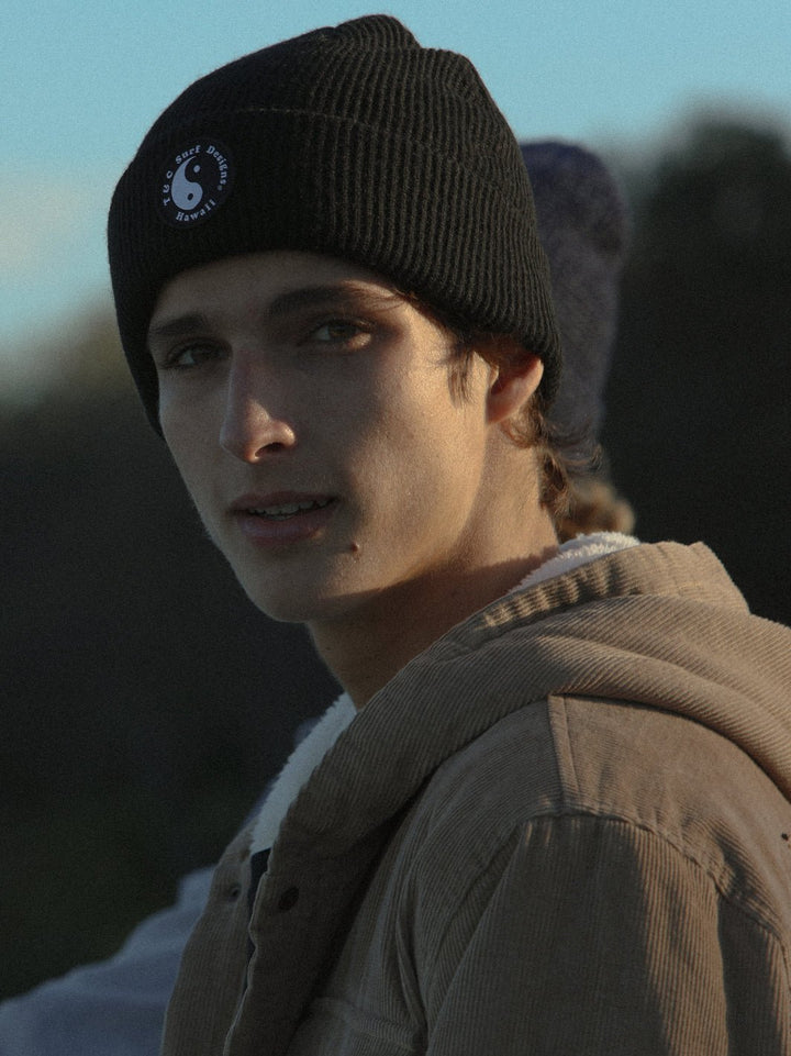 T&C Surf Designs Australia OG Beanie Black,