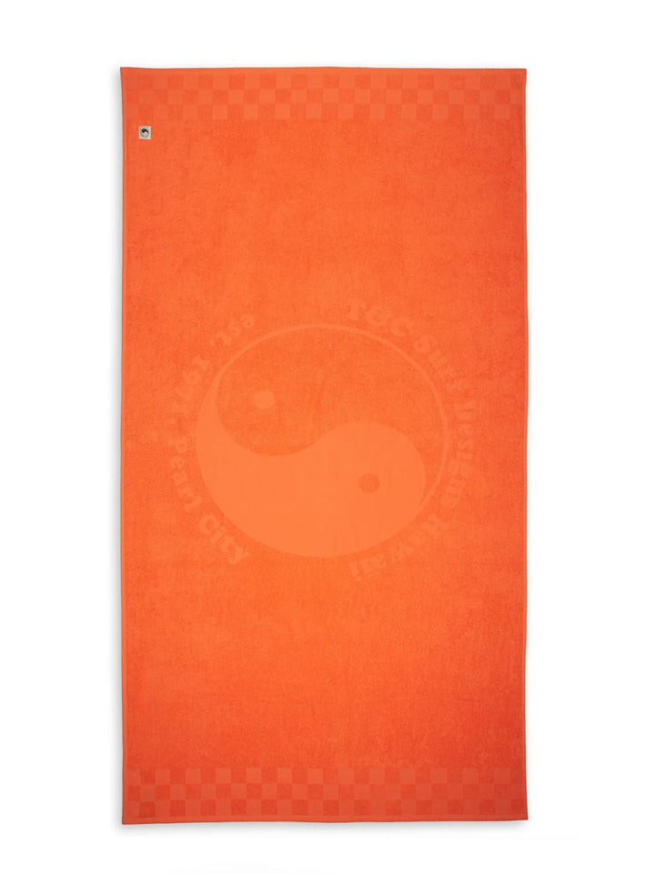 T&C Surf Designs Europe OG Jacquard Towel, Tang