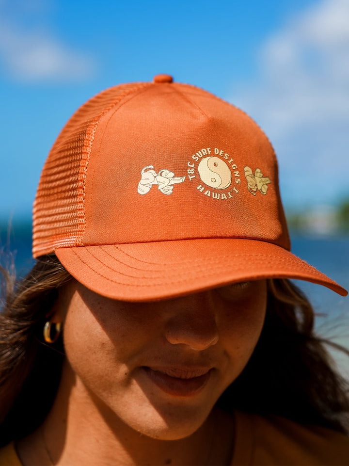 T&C Surf Designs Lei Kui Cap, Orange