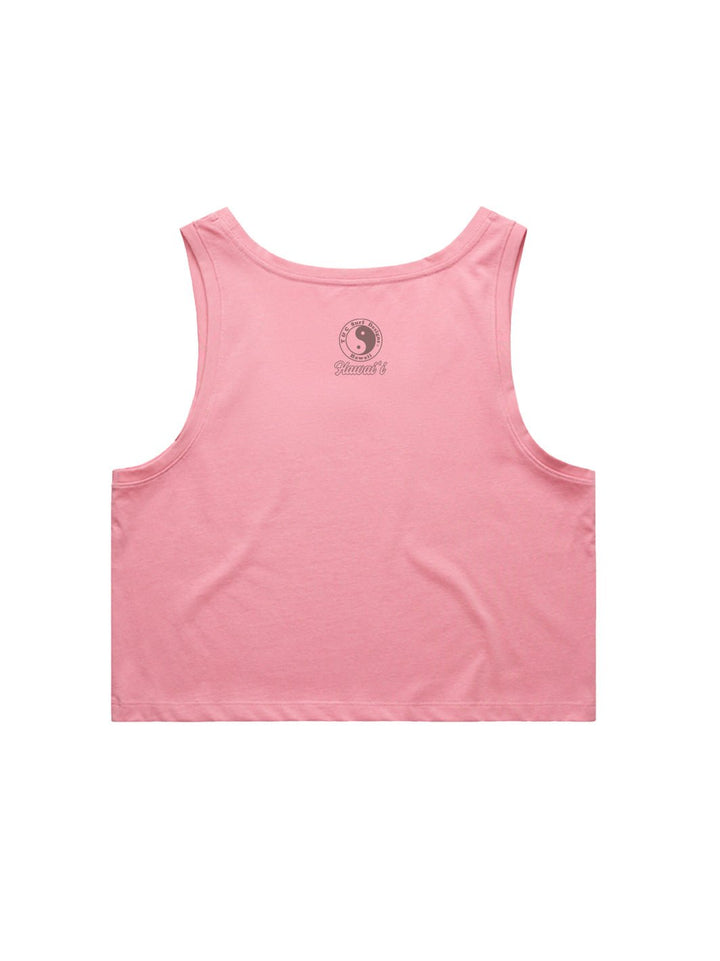 T&C Surf Designs HI Arch Puff Crop Singlet Tank,