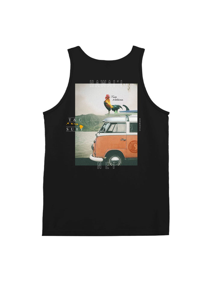 T&C Surf Designs Roosta Volkswagen® Tank, Black / S