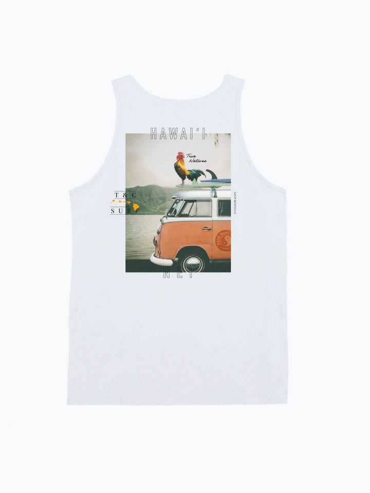 T&C Surf Designs Roosta Volkswagen® Tank, White / S