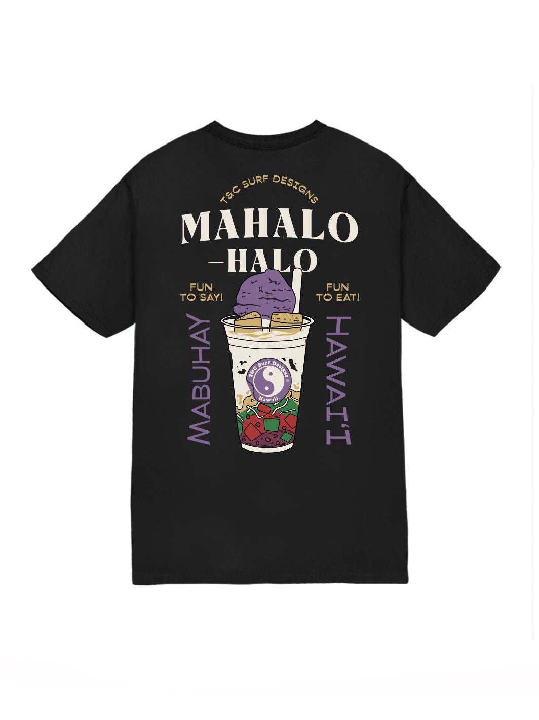 mahalo Mahalohalo Jersey Tee – T&C Surf Designs