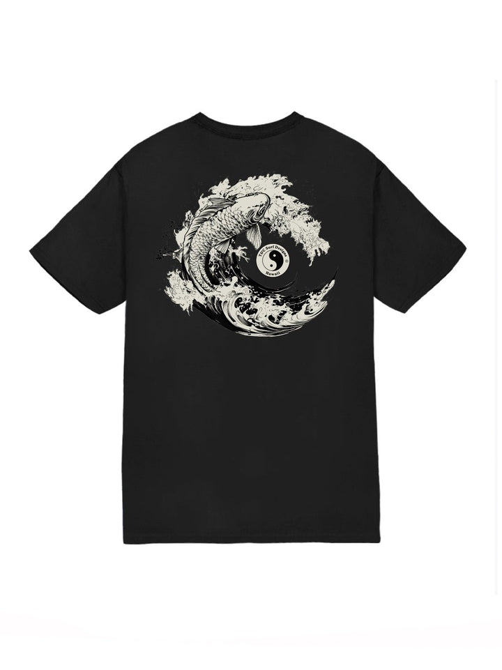T&C Surf Designs Koi Splash Jersey Tee, Black / S