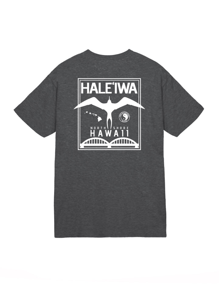 T&C Surf Designs Haleiwa Iconic Jersey Tee, Dark Heather / S