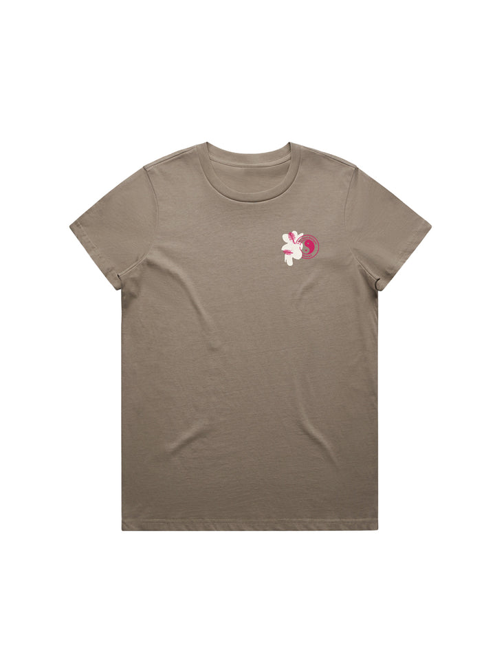 T&C Surf Designs Haleiwa Koki'o Ke'oke'o Maple Tee,