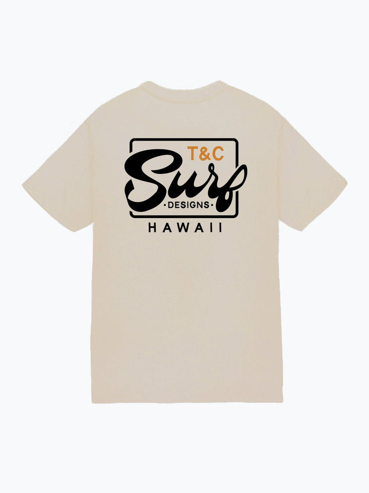 T&C Surf Designs Surf Big Jersey Tee, Sand / S