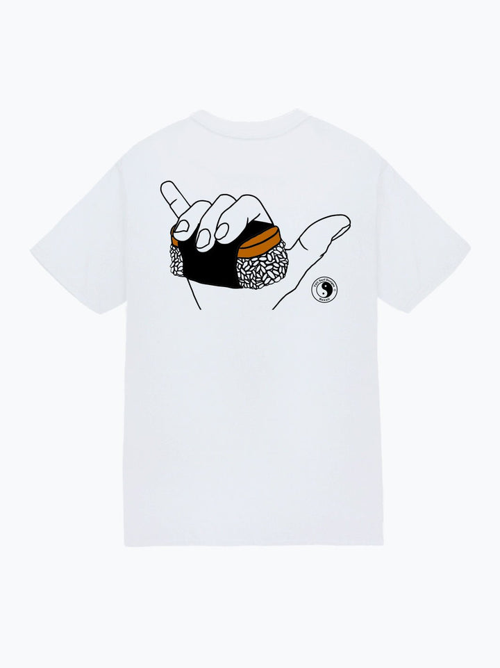 T&C Surf Designs Musubi Grab Jersey Tee, White / S