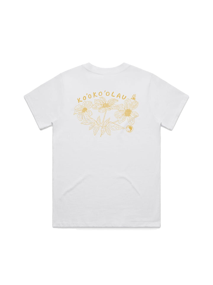 T&C Surf Designs Ko'oko'olau Classic Tee, White / XS