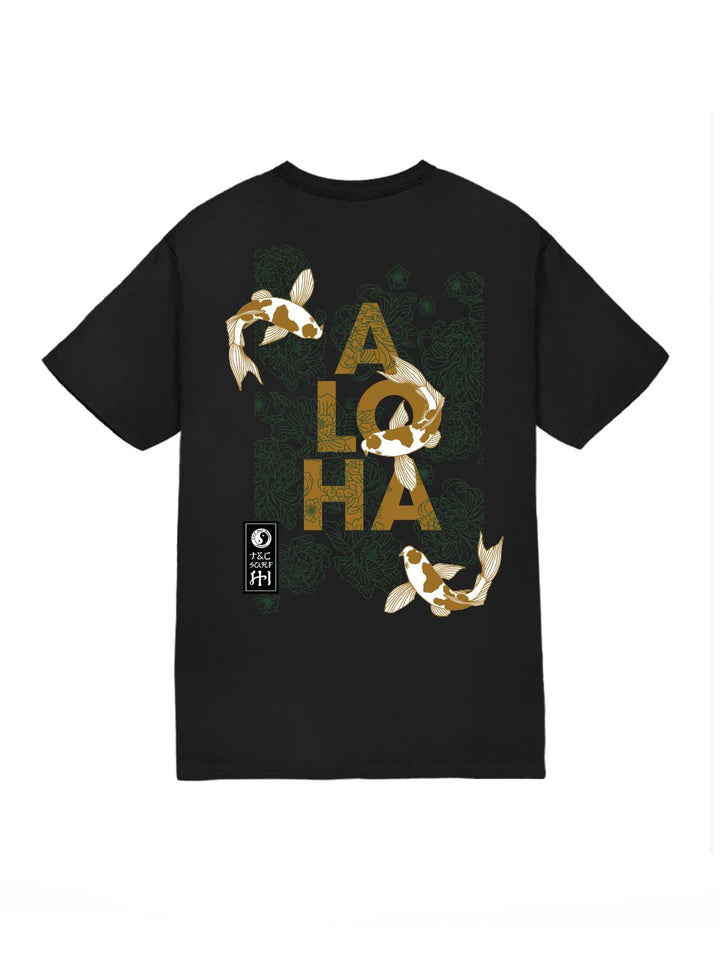 T&C Surf Designs Koiloha Jersey Tee, Black / S